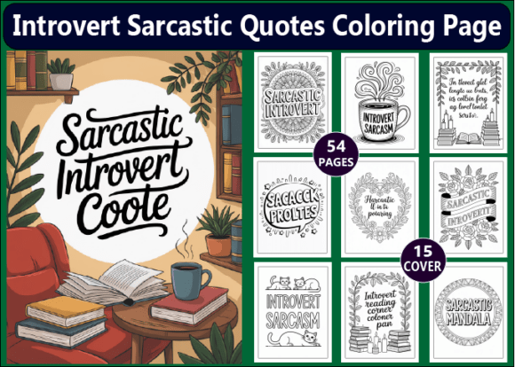 Download Introvert Sarcastic Quotes Coloring Page - Sarcastic Collection